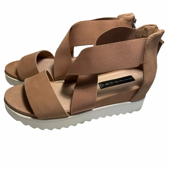 Steven By Steve Madden Kali Stylish Tan Sandals for Women 8.5 - Picture 4 of 12